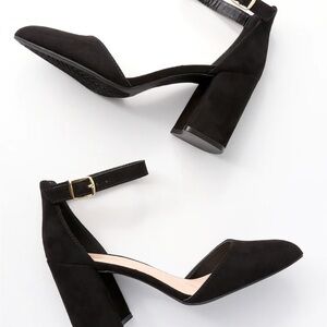 Lulu’s Strappy Block Heel